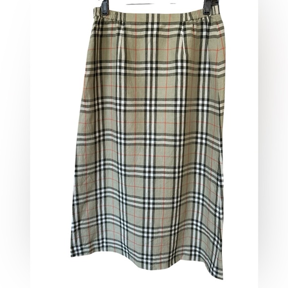Burberry Plaid Women's Skirt size 13/28 - Picture 5 of 8